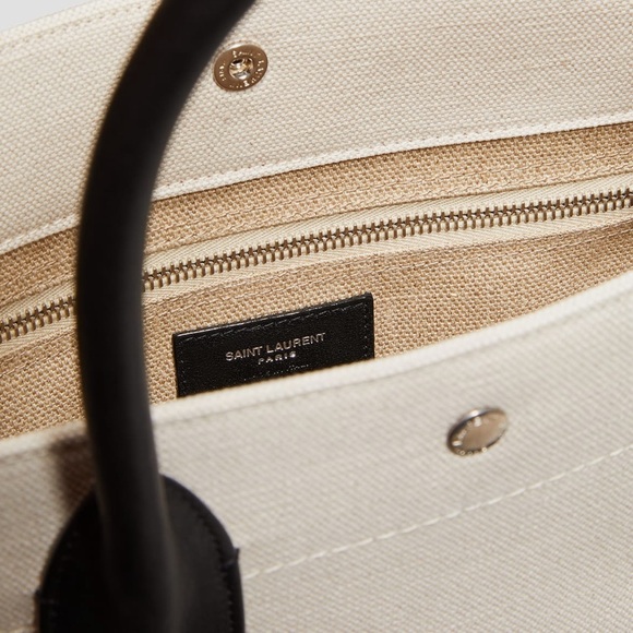 Saint Laurent Rive Gauche tote beige - Picture 3 of 10